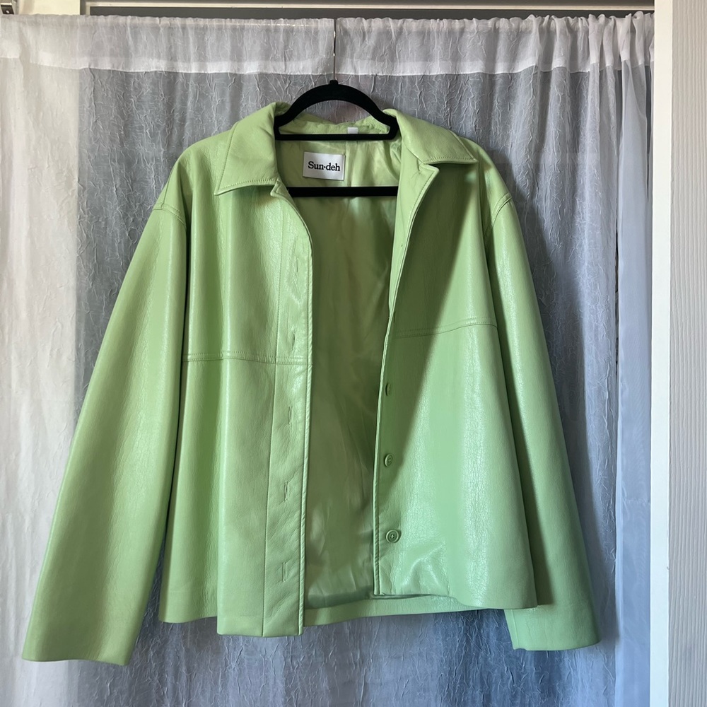 Aritzia leather jacket